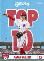 Reading Fightin Phils 2026 Top Ten Prospect Card Set