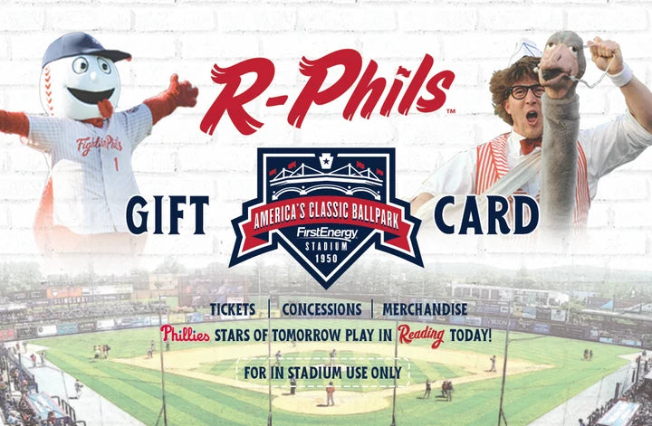 Reading Fightin Phils Fightin Phils Gift Cards
