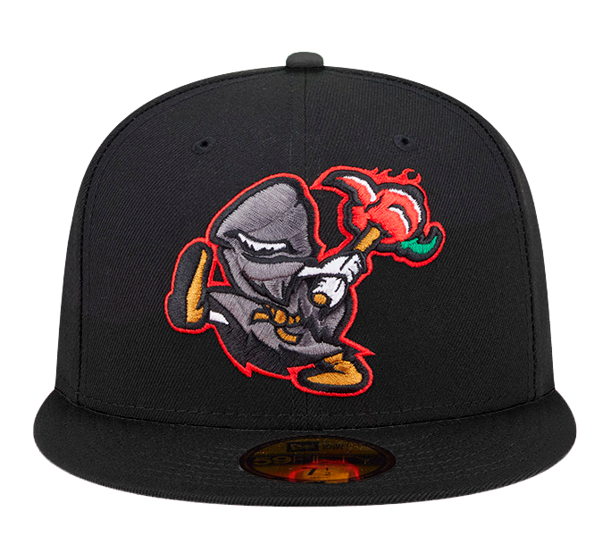 Carolina Reapers Alt Black Fitted Hat - New Era 59FIFTY