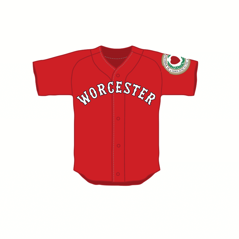 Worcester Red Sox Sports Red Worcester Replica Jersey