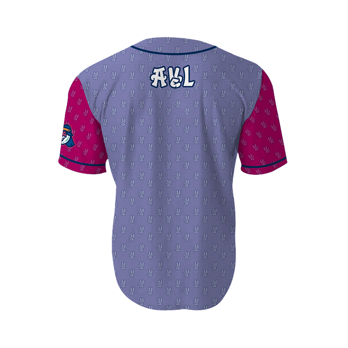 The Asheville Tourists ADULT Hippies Replica Jersey