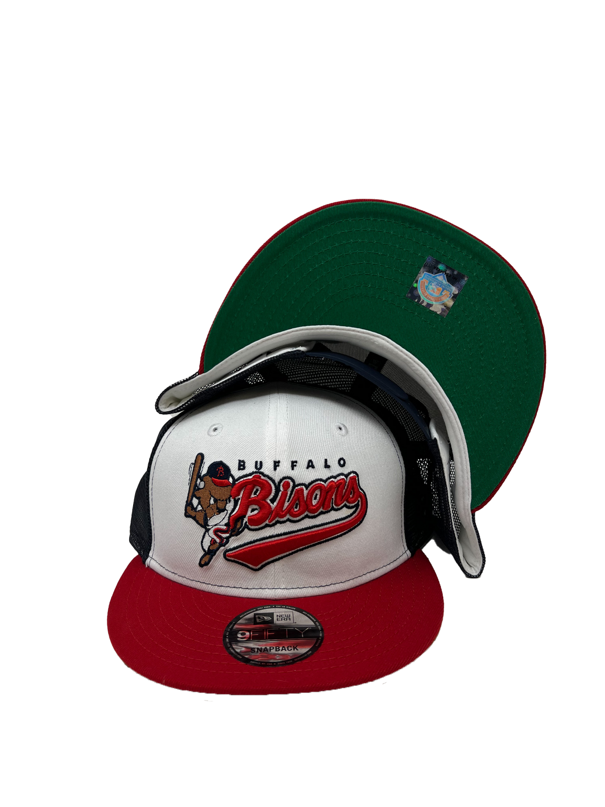 Buffalo Bisons Retro '88 Script Mesi 950 Snapback Adjustable Cap