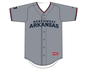 Northwest Arkansas Naturals Youth Road Jersey