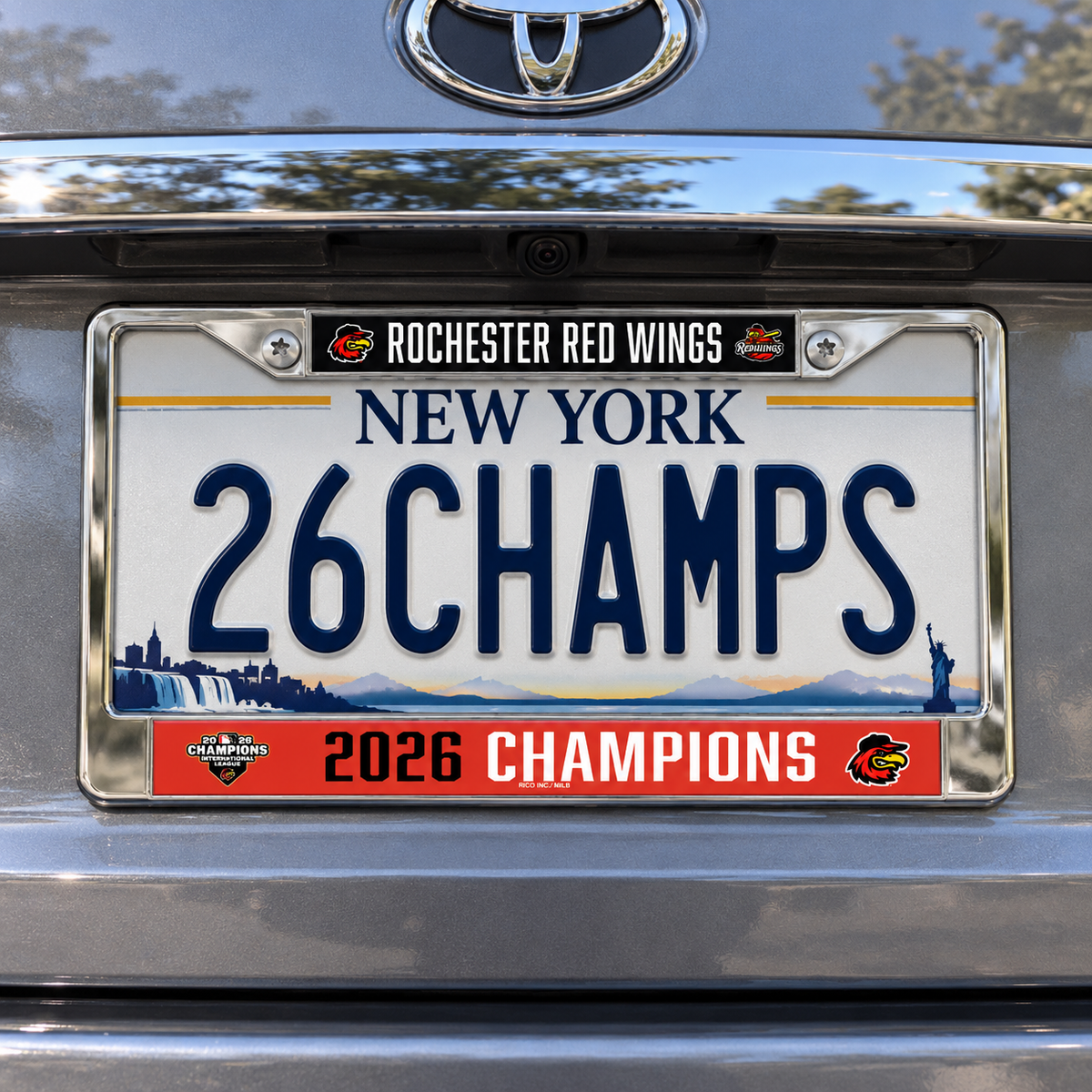 2026 IL Champions License Plate Frame