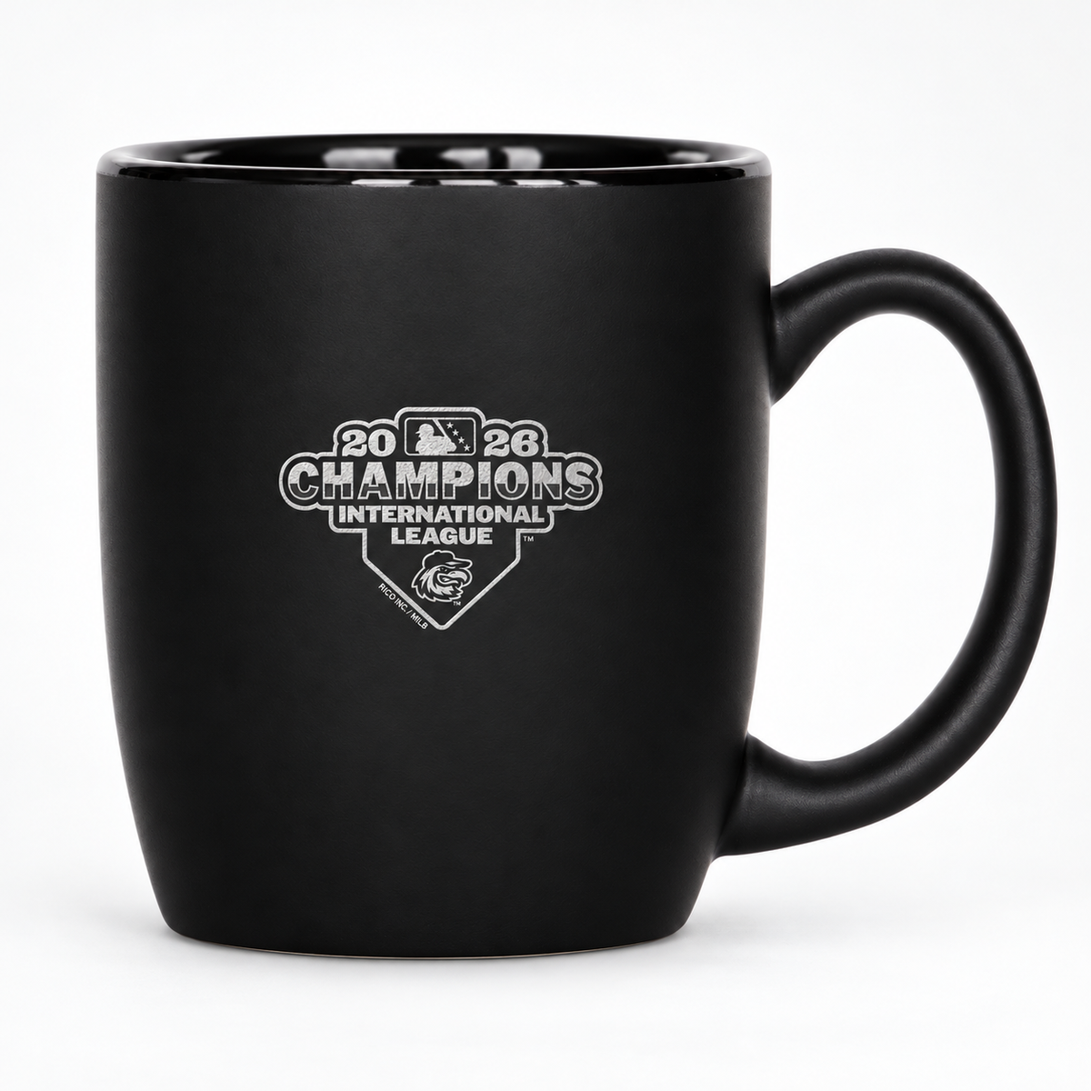 2026 IL Champions Matte Black Mug