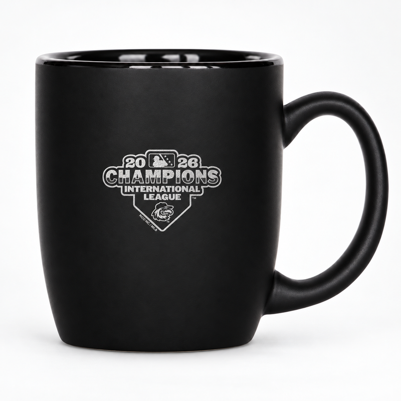 2026 IL Champions Matte Black Mug
