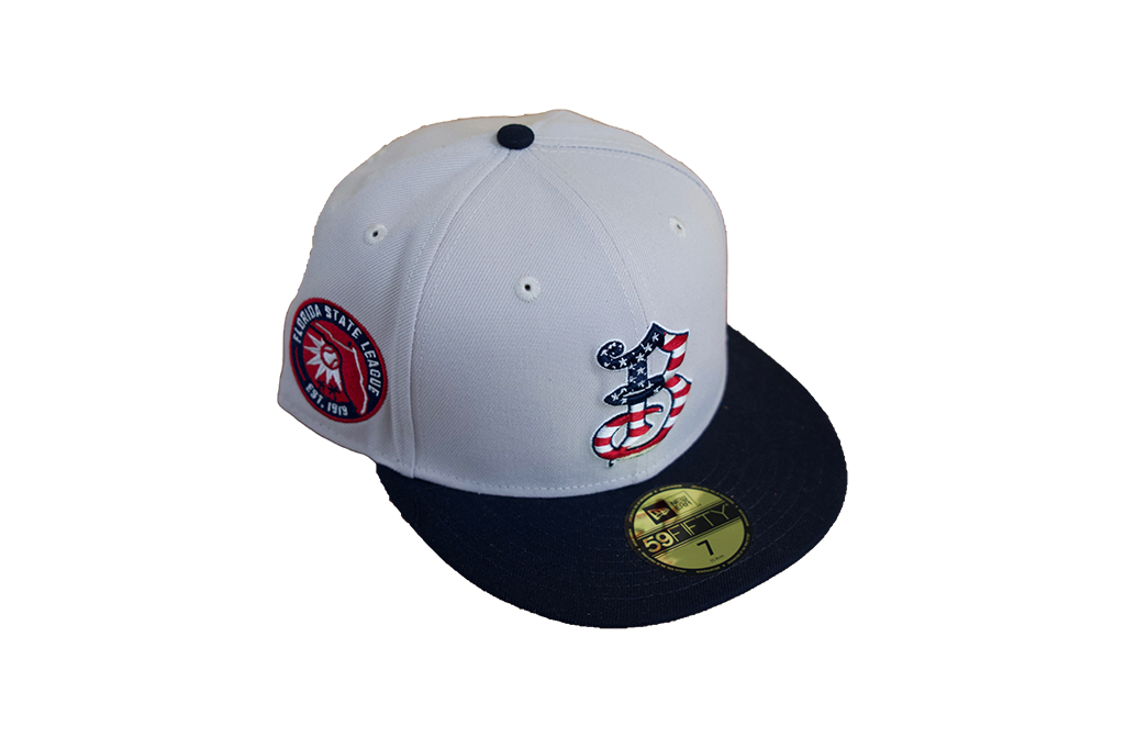 Bradenton Marauders New Era 2024 Independence Day Fitted Hat