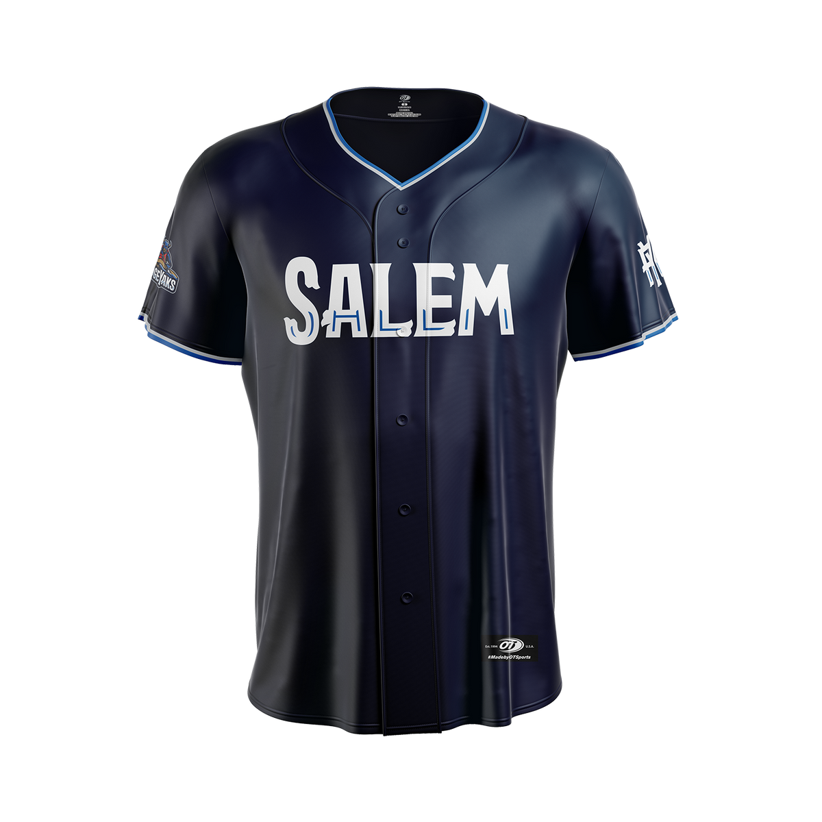 Salem RidgeYaks Adult Navy Sublimated Jersey