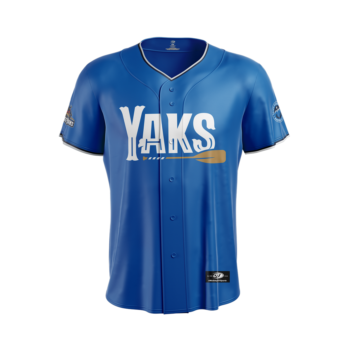 Salem RidgeYaks Adult Royal Sublimated Jersey