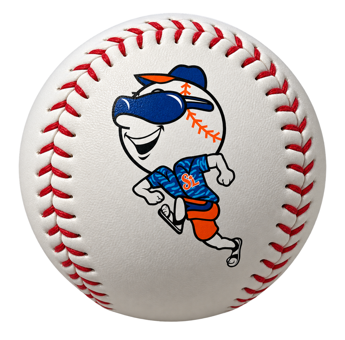 St. Lucie Mets Logo Baseball