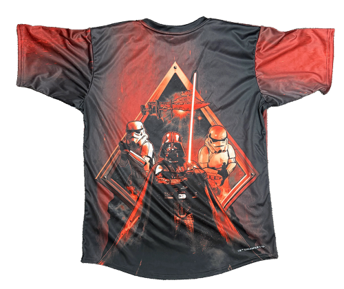 Missions Vader Script Sublimated T