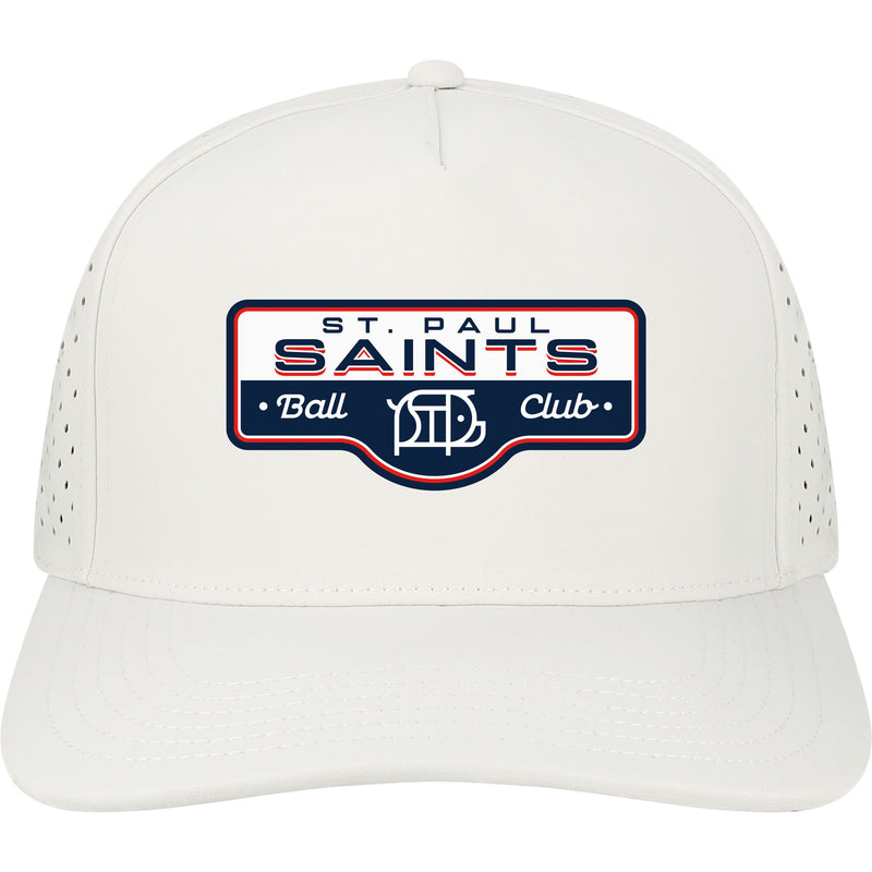 St. Pau; Saints Legacy Stretch Snap Back Golf Cap