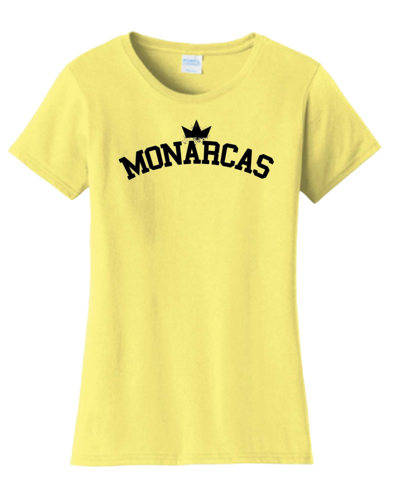 Monarcas de Eugene Copa de la Diversión Yellow Women's T-Shirt