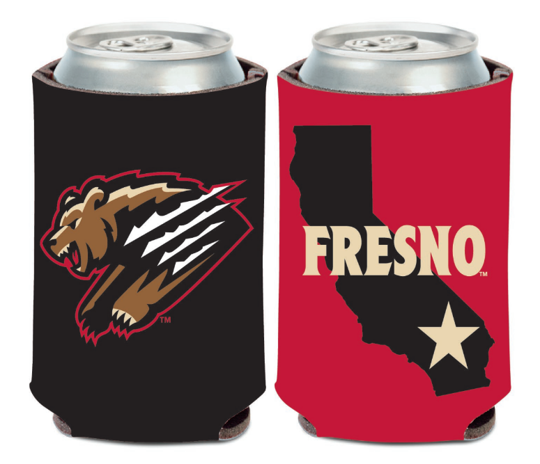 Fresno Grizzlies 12oz California Can Cooler