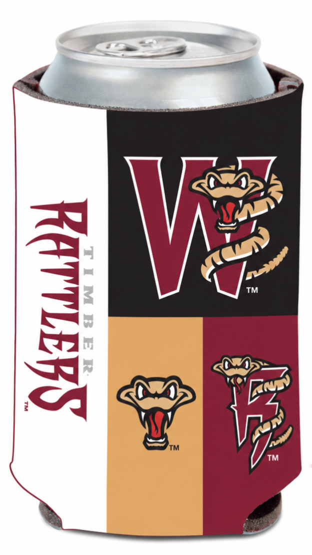 Timber Rattlers Core Logos Can Cooler