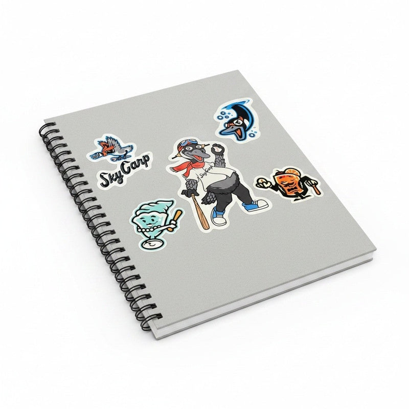 Sky Carp 5 Piece Sticker Sheet