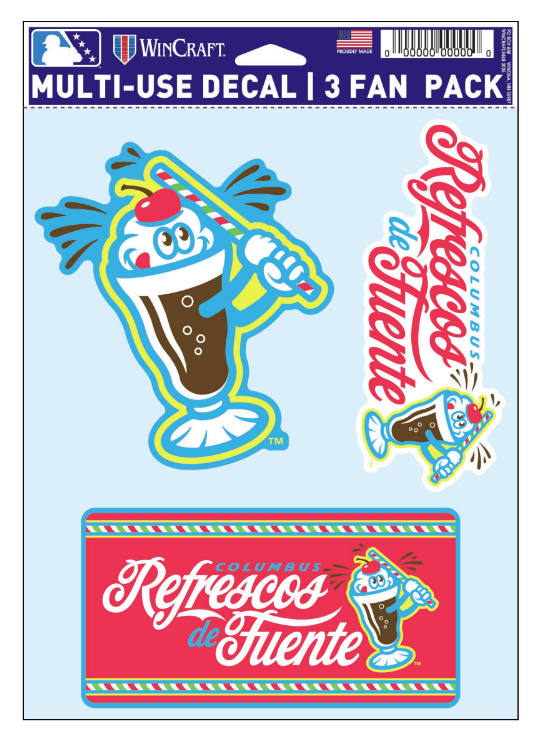 COPA Refrescos de Fuente Fan Pack Decals