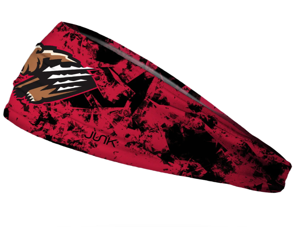 Red & Black Primary Logo Headband