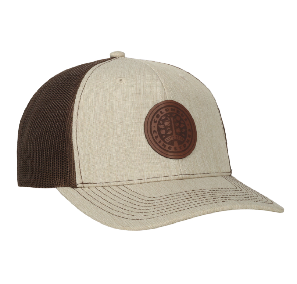Heathered Stone Trucker Hat
