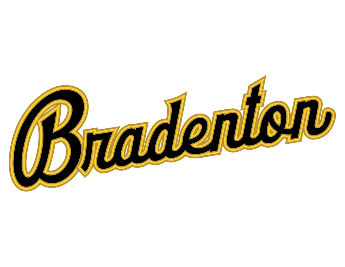 Bradenton Script Logo Pin
