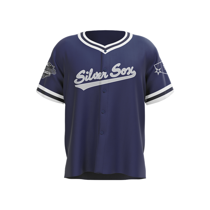 Reno Aces Silver Sox OT Sports Men's Throwback Stitched Replica Jersey