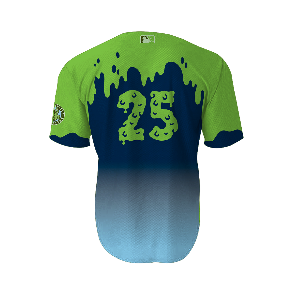 The Asheville Tourists YOUTH Snot Otters Replica Jersey