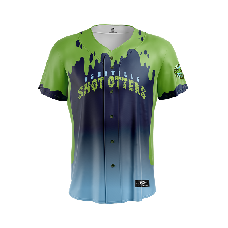 The Asheville Tourists Snot Otters Replica Jersey