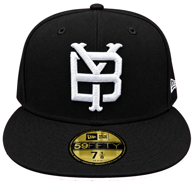 Somerset Patriots Authentic New Era New York Black Yankees 59FIFTY Fitted Cap