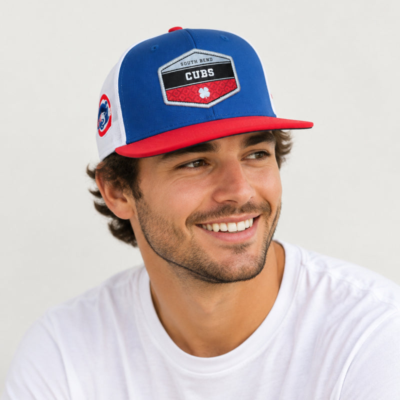 South Bend Cubs Black Clover Ballpark Adjustable Snapback Cap