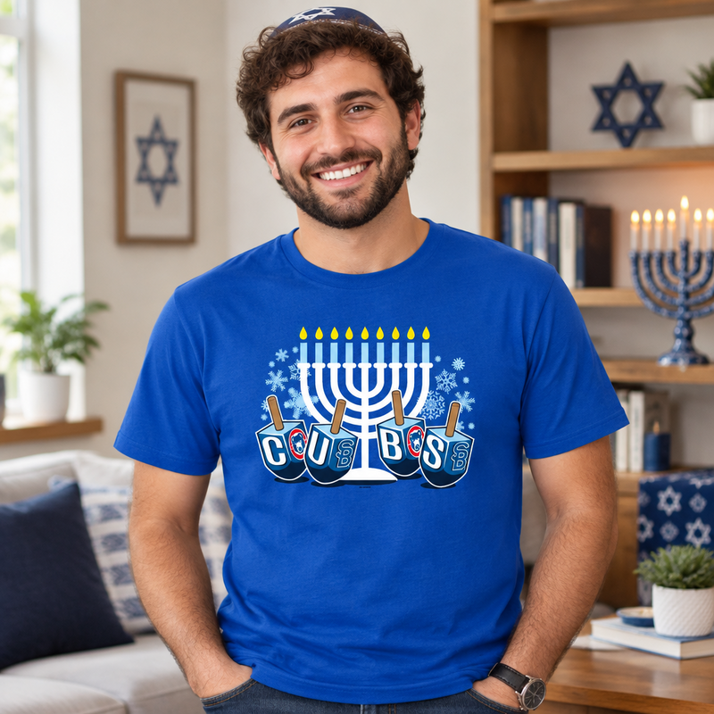 South Bend Cubs Hanukkah T-shirt