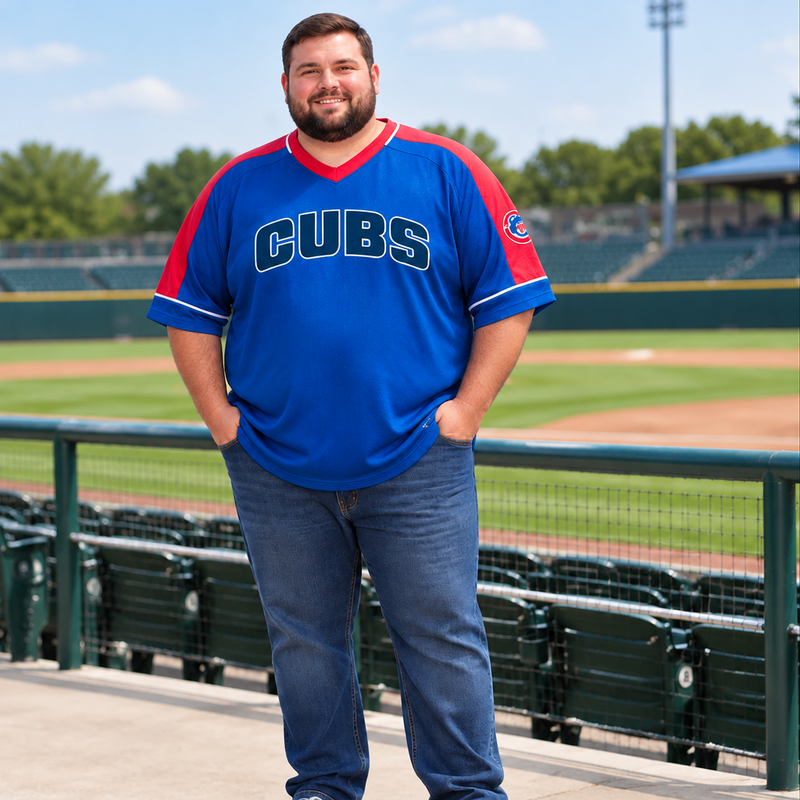 South Bend Cubs Men's Big and Tall Jersey