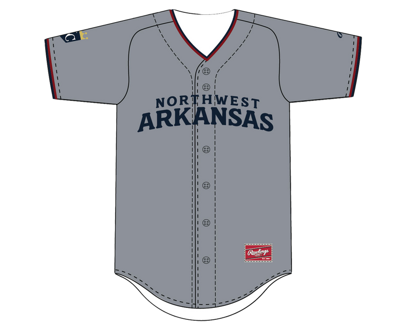 Northwest Arkansas Naturals Road Jersey