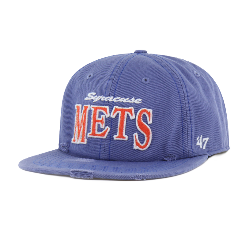 Syracuse Mets '47 Cragged Captain Adj. Cap