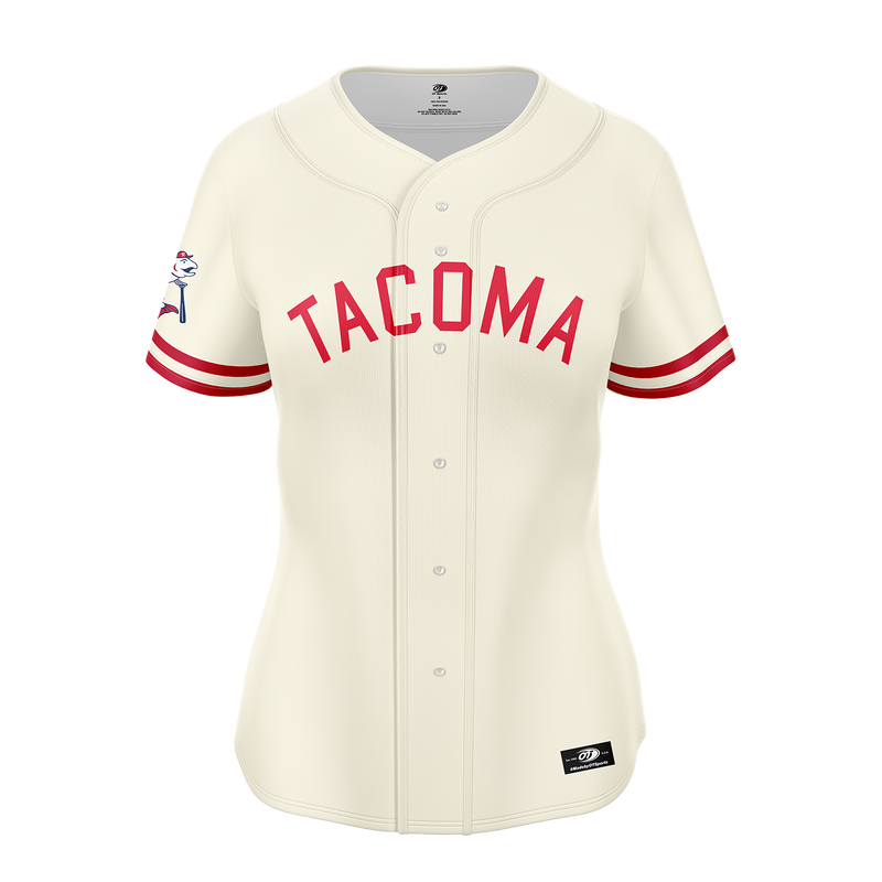 Tacoma Rainiers Women's Replica Throwback Slammin' Sam Jersey