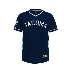 Tacoma Rainiers Authentic Navy Alternate Tacoma Jersey