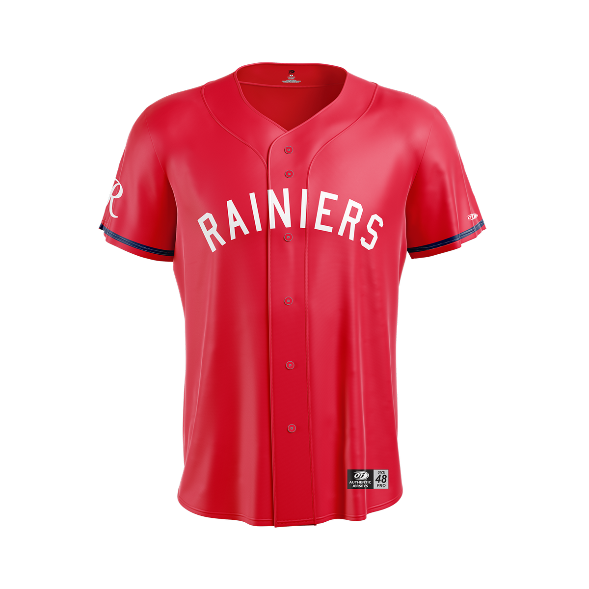 Tacoma Rainiers Authentic 2027 Red Alternate Jersey