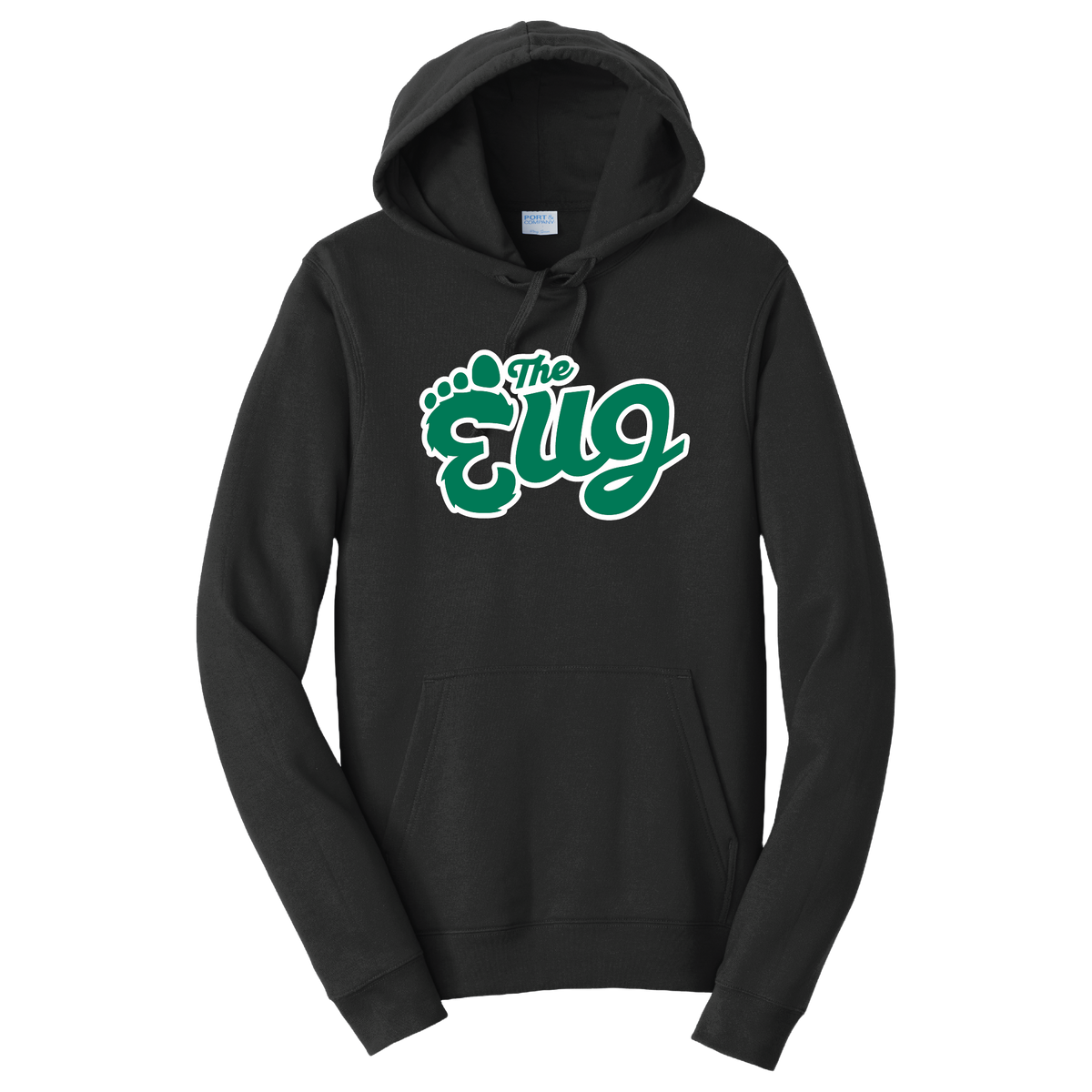 Eugene Emeralds 'The Eug' Black Hooded Sweatshirt Hoodie