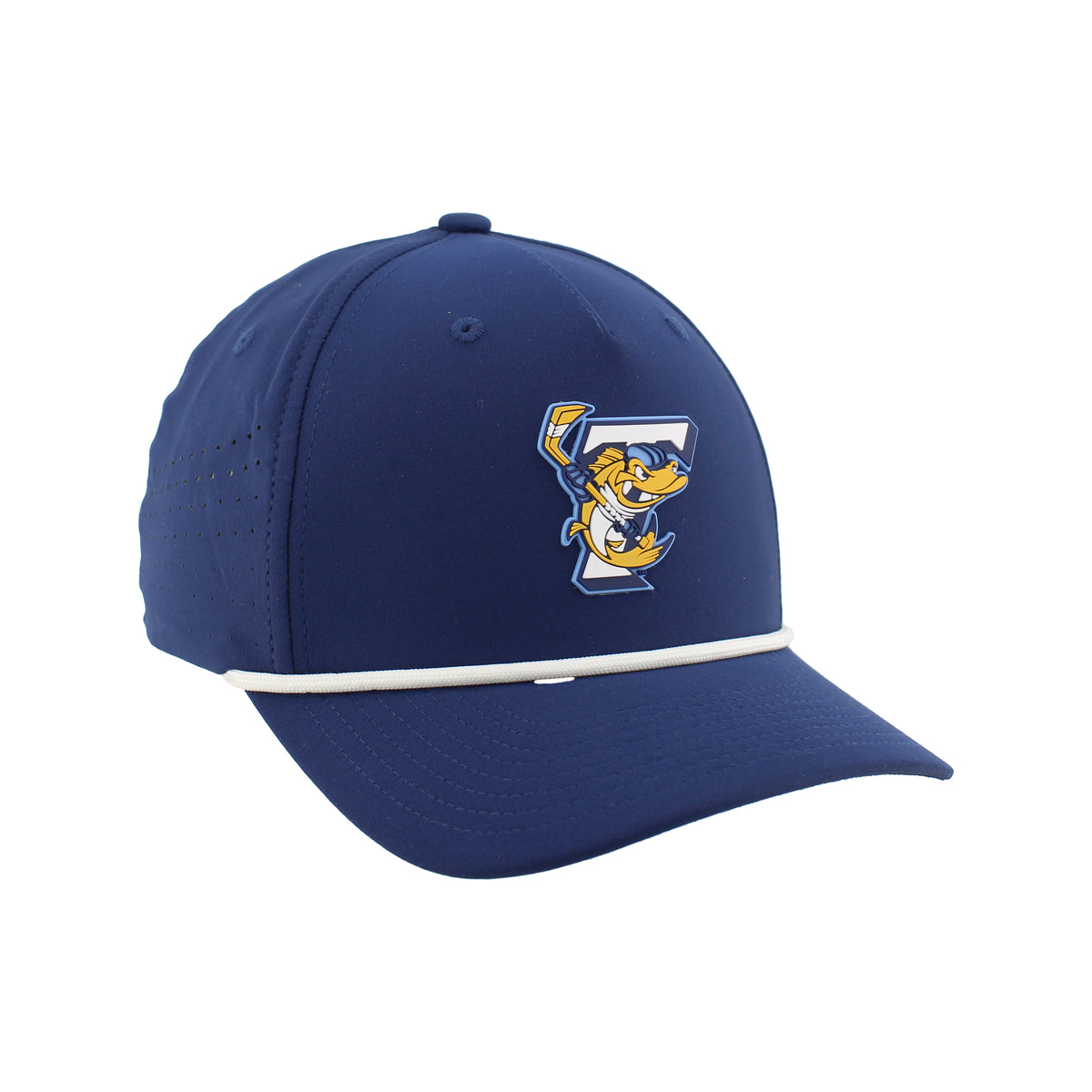 Toledo Walleye Navy T-Logo Birdie Cap