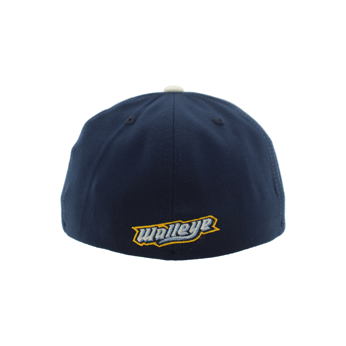 Toledo Walleye Retro Crest Ivory ZH Stretch Fit Cap
