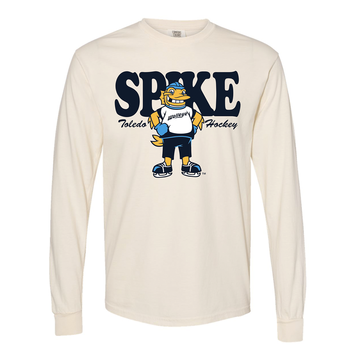 Toledo Walleye Blazer Spike Long Sleeve T