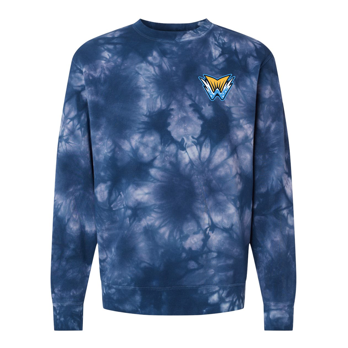 Toledo Walleye Corvette Tie Dye Crewneck