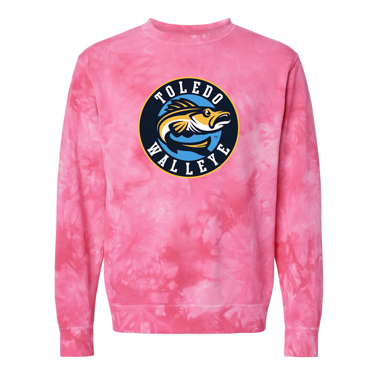 Toledo Walleye Tahoe Tie Dye Crewneck