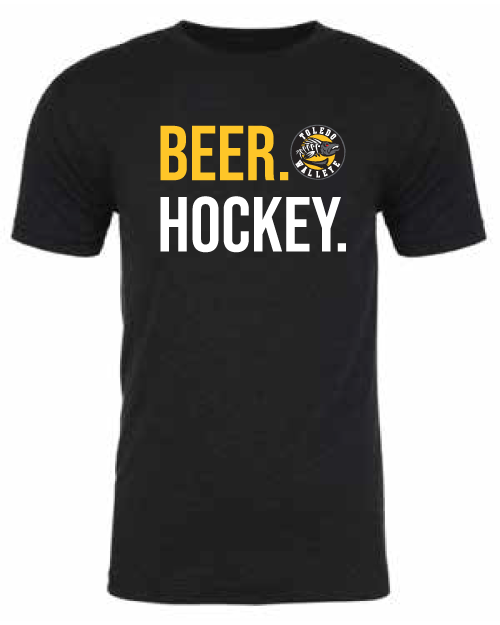 Toledo Walleye Bonefish Beer Hockey T