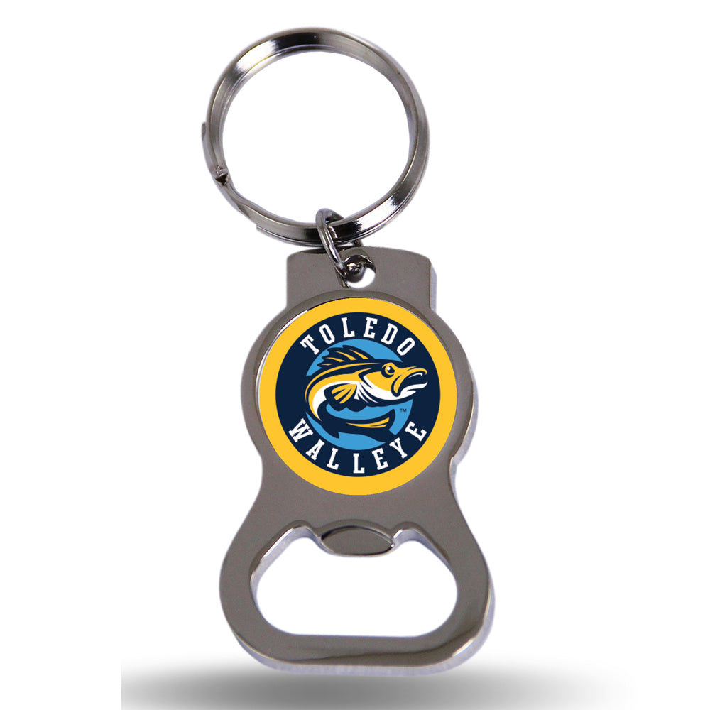 Toledo Walleye Bottle Opener Keychain