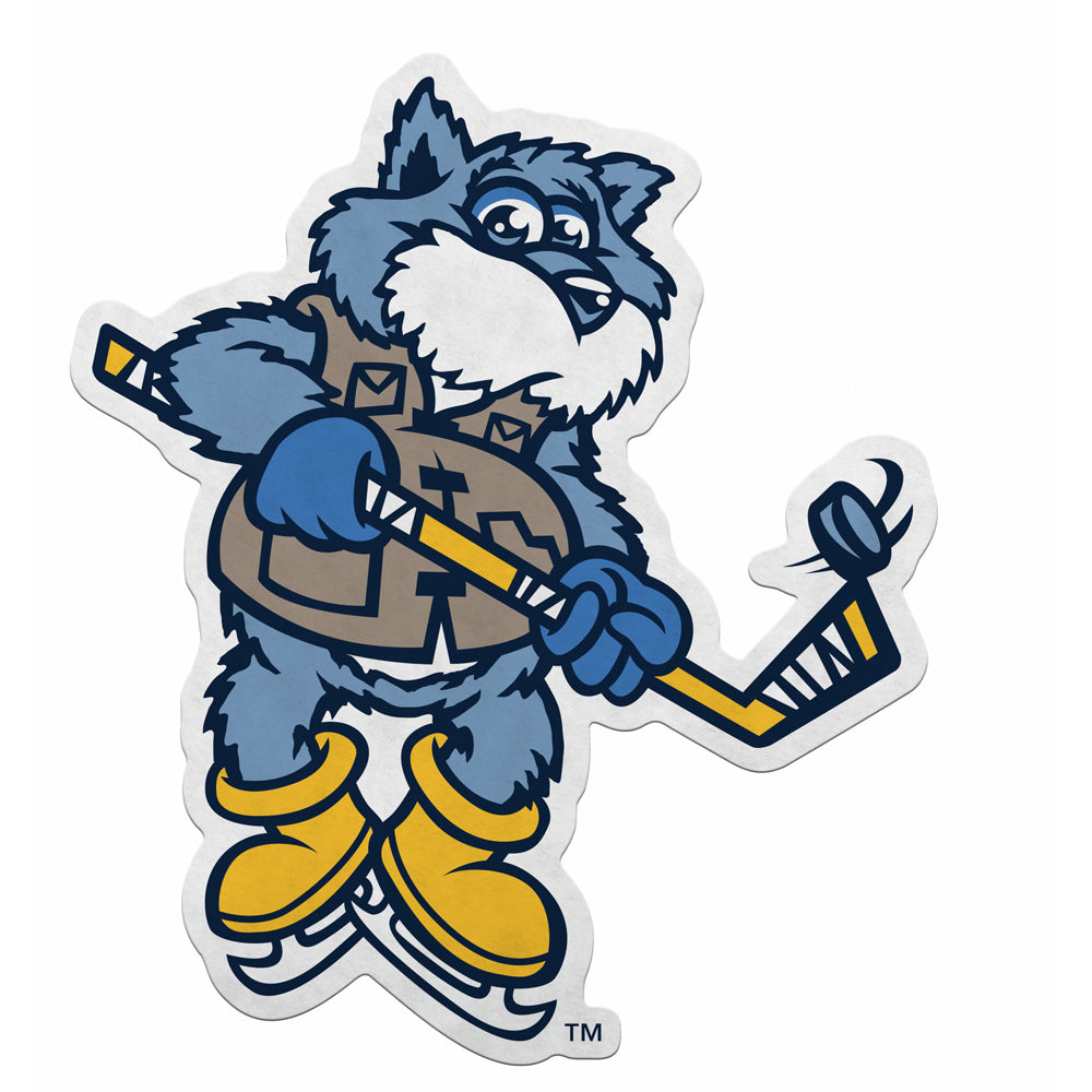 Toledo Walleye CatTrick Mascot Pennant