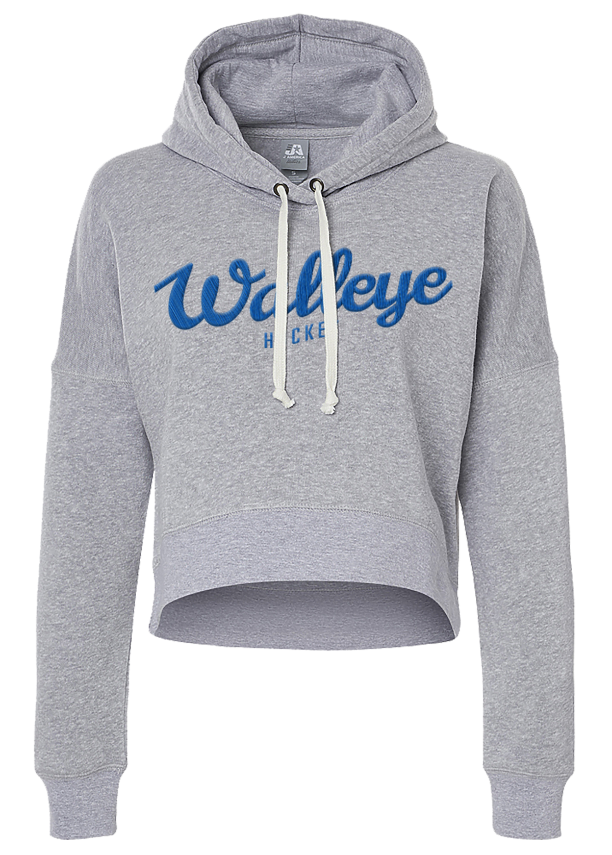 Toledo Walleye Cherry Cropped Hood