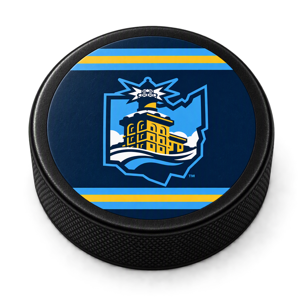 Toledo Walleye Manning Puck