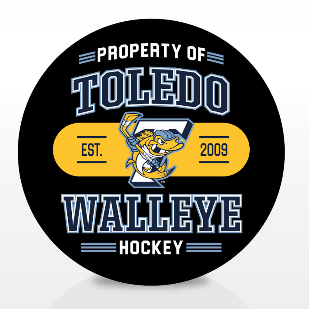 Toledo Walleye Property Of Puck