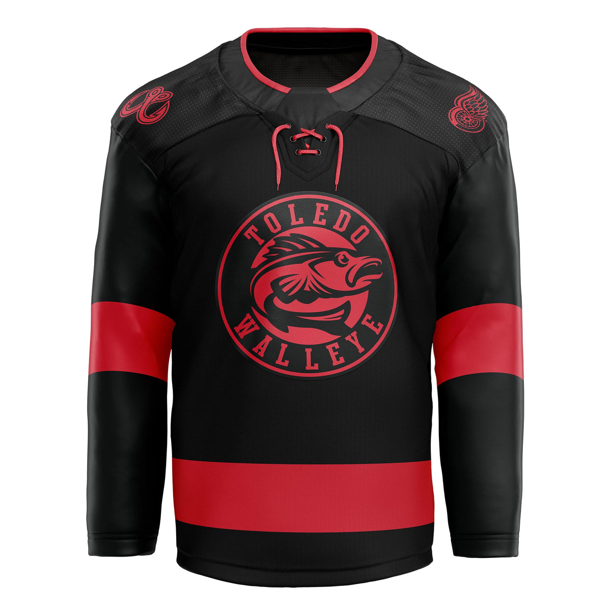 Toledo Walleye Red Wings Affiliate Night Replica Jersey - PRE-SALE