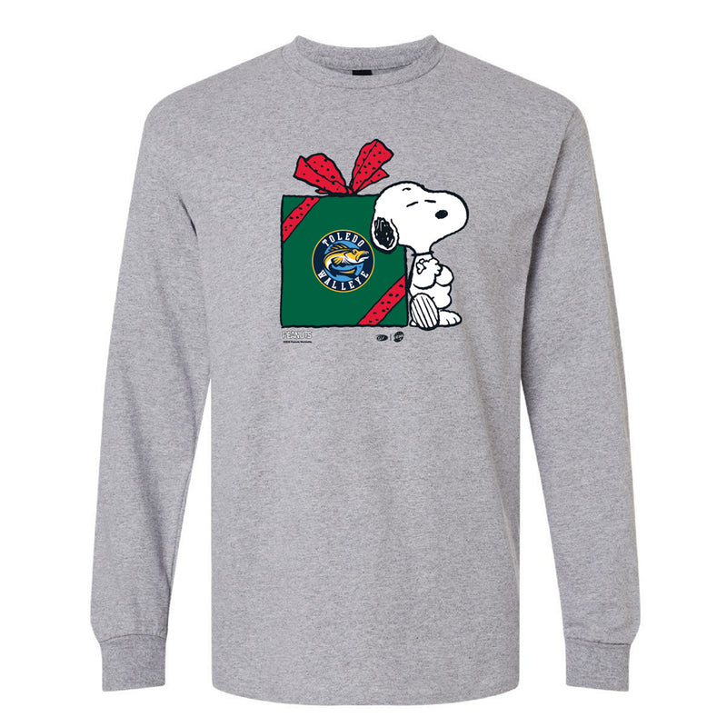 Toledo Walleye Snoopy Gift Long Sleeve T